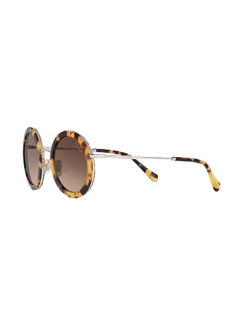 miu miu sonnenbrille braun|Miu Miu Eyewear Regard Sonnenbrille .